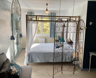 Nuits Colibri, rose poudré & bleu pastel - 8