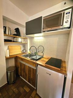 Charmand T1 bis traversant avec 2 balcons vu sur les montagnes - 9