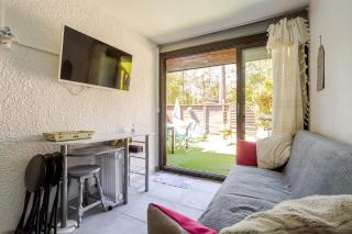 pavillon cozy dans la pinède - 2 chambres- 4 personnes - 9