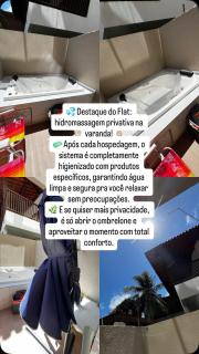 Flat com Hidromassagem Privativa no Centro De Porto de Galinhas - Sol e Mar Residence - 1