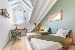 Tout est neuf dans ce beau Duplex pour 6 à 7p vue lagon - 1