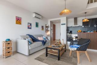 Tout est neuf dans ce beau Duplex pour 6 à 7p vue lagon - 5