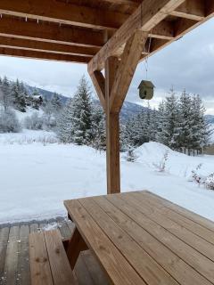 Chalet plein sud 10 personnes garage privé cheminée - 4