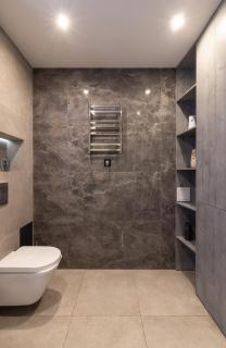 Апартаменты с двумя спальнями с завораживающим видом на Днепр возле Мост Сити - 6