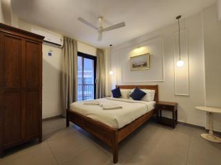 Tranquil 1BHK Heaven in Candolim - Modern Style, Pool, Walk from Beach - 9