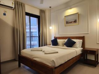 Tranquil 1BHK Heaven in Candolim - Modern Style, Pool, Walk from Beach - 3