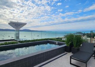 C157 Studio duplex com vista da praia de Canajurê - 0