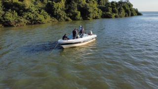 Atardecer Ituzaingó Cabaña frente al río - 3