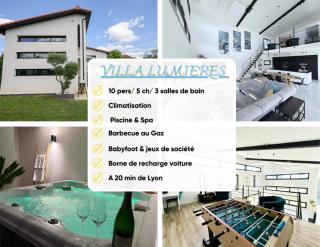 Villa Lumière - Confort, spa, piscine, recharge véhicule & babyfoot - 9