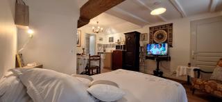 Joli studio rénové, calme, centre ville, parking - 0