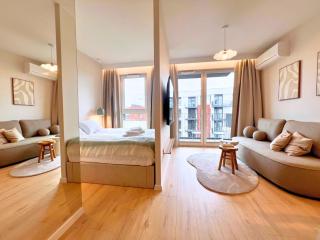 Komfortowy apartament przy plaży z klimatyzacją i parkingiem - 8