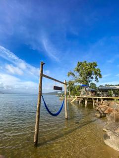 Chalé na beira da lagoa com vista - 7