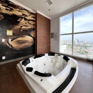 Metropolitan Barcelona Flamboyant Autódromo Serra Dourada Aeroporto 6 hospedes 2 garagens 3 ares condicionados - 8