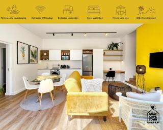 The Palm Flats Sunlit Serenity 300m from Sea - 0