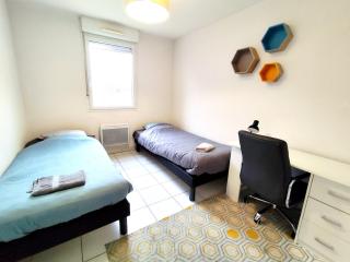 La Fraternité, 4 chambres, 2 parkings, 2 salle d'eau, WIFI - 1