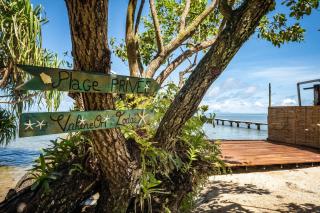 Plage privée - Vahine Ori Lodge - 5