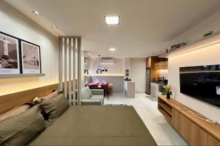 Studio 4pessoas, WiFi, Sauna, Enxoval, Arcos da Lapa, a 5 minutos da Petrobras, próximo a VLT e Metro para Copacabana - 4