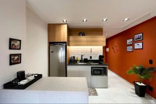 Studio 4pessoas, WiFi, Sauna, Enxoval, Arcos da Lapa, a 5 minutos da Petrobras, próximo a VLT e Metro para Copacabana - 1