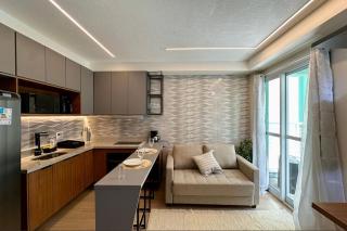 Studio com Varanda, 4p, Cozinha Completa, Enxoval, Wi-fi, Piscina , Sauna e Rooftop, Centro próximo a VLT e 20min de Copacabana - 9