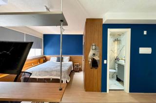 Studio com Varanda, 4p, Cozinha Completa, Enxoval, Wi-fi, Piscina , Sauna e Rooftop, Centro próximo a VLT e 20min de Copacabana - 7