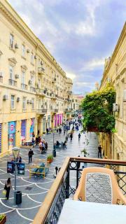 Nizami street Balcony Apartment - 4