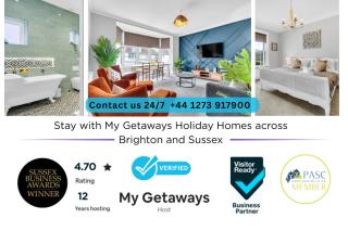 Poets Apartment with Free Parking By My Getaways - 0