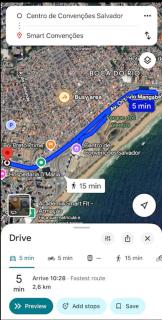 NOVO frente ao Mar - 750m da Orla e Pq dos Ventos - Oceanfront - 3 Guests - 4