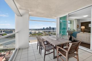 Coastal Escape with River Views in Casino Towers - 0