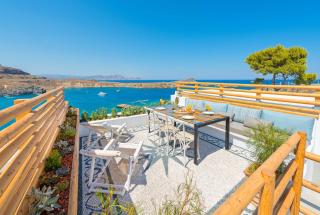 Lindos Shore Summer House with Jacuzzi and sea view !!! - Lindos - 5
