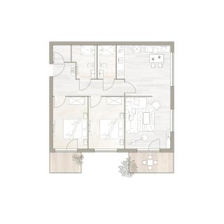 Binnendiek Resort Haus 2 Wohnung 10 - 1