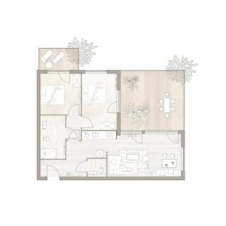 Binnendiek Resort Haus 2 Wohnung 13 - 3