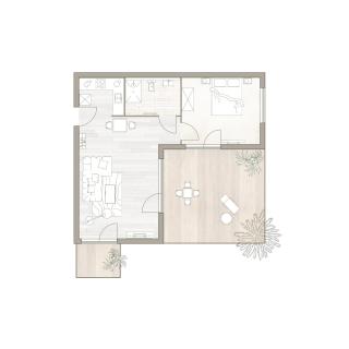 Binnendiek Resort Haus 2 Wohnung 14 - 4