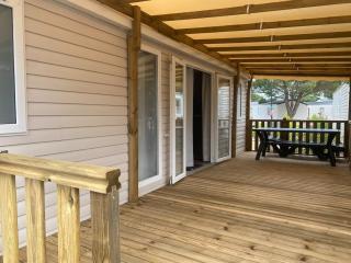 MobilHome - 8pers - 100m des plages - tout confort - 7