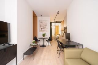 New Old Town studio - Luxury mattress, TV, Work desk, AC, Security - 0