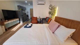 Sport villa Huahin, Room 225, Studio Queen Bed pool view and Kitchenette, 2nd Floor - 3