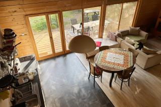 Szentendrei sziget, modern faház, télen is - 1