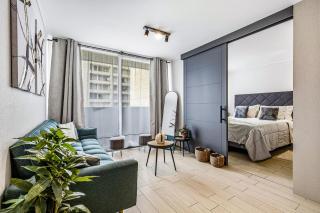 Cama Premium -Terraza y Parrilla - GYM - Wi-Fi - Security 24hr - CORTE SUPREMA - 3