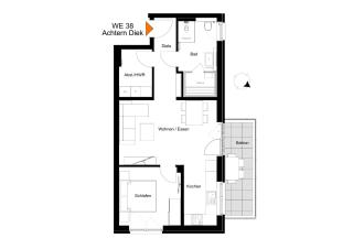 KÜSTE33/38 - strandnah mit Sauna & Balkon direkt an der Küste! - 9