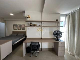 Excelente Apartamento Studio Mobiliado no Bosque em Campinas - 3