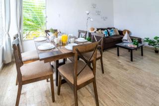 Depto 4.5 Zona Hotelera, Piscina, AC, 3BR - 4