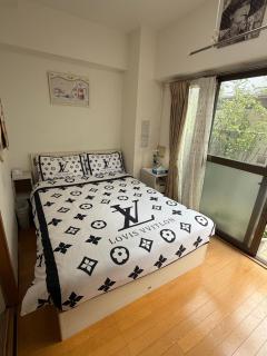 桜の宿28 square meter king size bed with sofa bed, garden room102 - 1