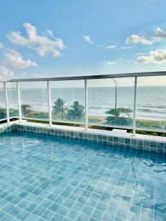 Flat Beira Mar da Praia do Bessa - 0