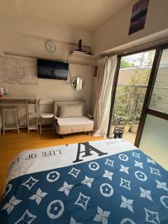 東京の港灣-Tokyo Harbor -28 square meter king size garden room - 1
