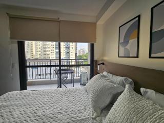 Studio Moderno Campo Belo Perto do Aeroporto e Metrô - 9