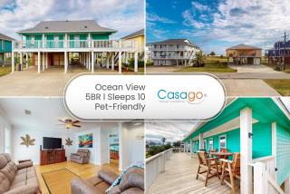 Ocean View 5BR l Steps to Beach l Pet-Friendly - 0