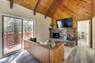 Deck and Views Modern Cabin Near Lake Arrowhead! - 8