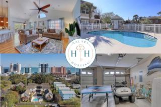 Relax Inn - Spacious Home, Walk to Beach, Pool, Golf Cart - 0