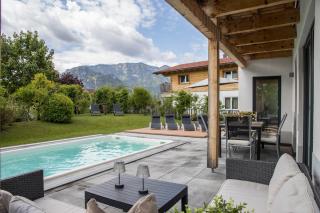 Chalet mit Pool und Bergblick in Inzell - 6