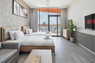 Luxury Silicon Oasis Studio Near Mall & Airport - 7