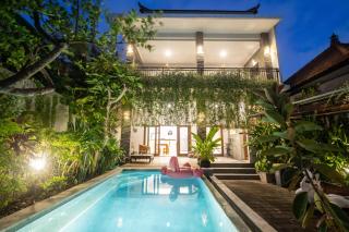 3BR Private Pool Galathe Villa-Canggu - 0